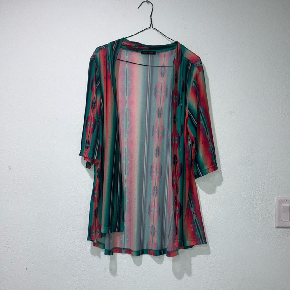 Multicolor Sheer Women's top